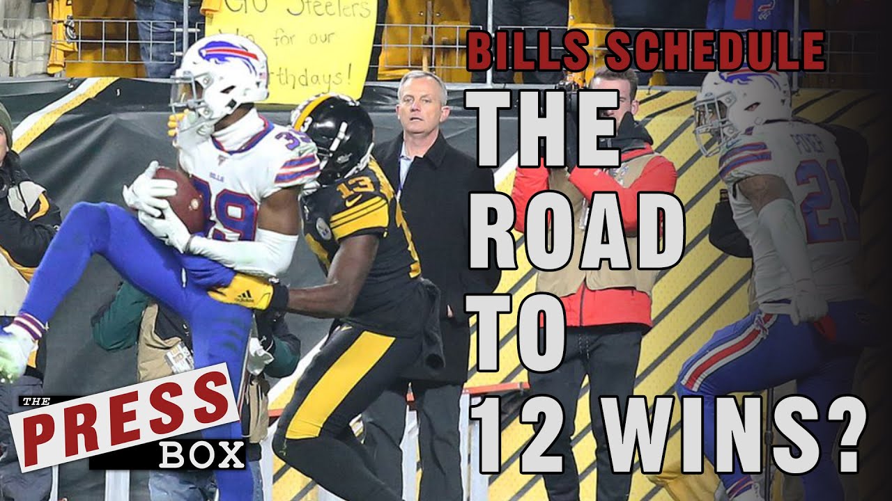 Buffalo Bills Schedule - a Road to 12 Wins? May 16, 2020