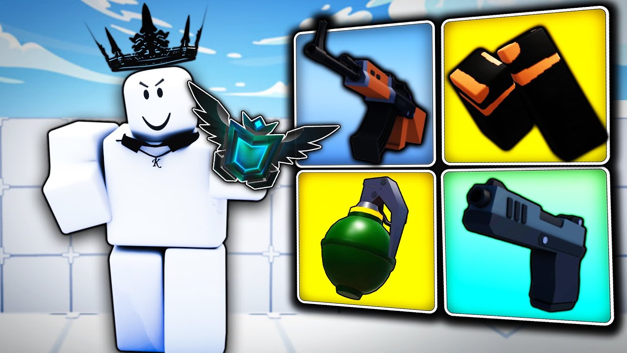 Стандартная экипировка в Roblox Rivals (полное руководство)