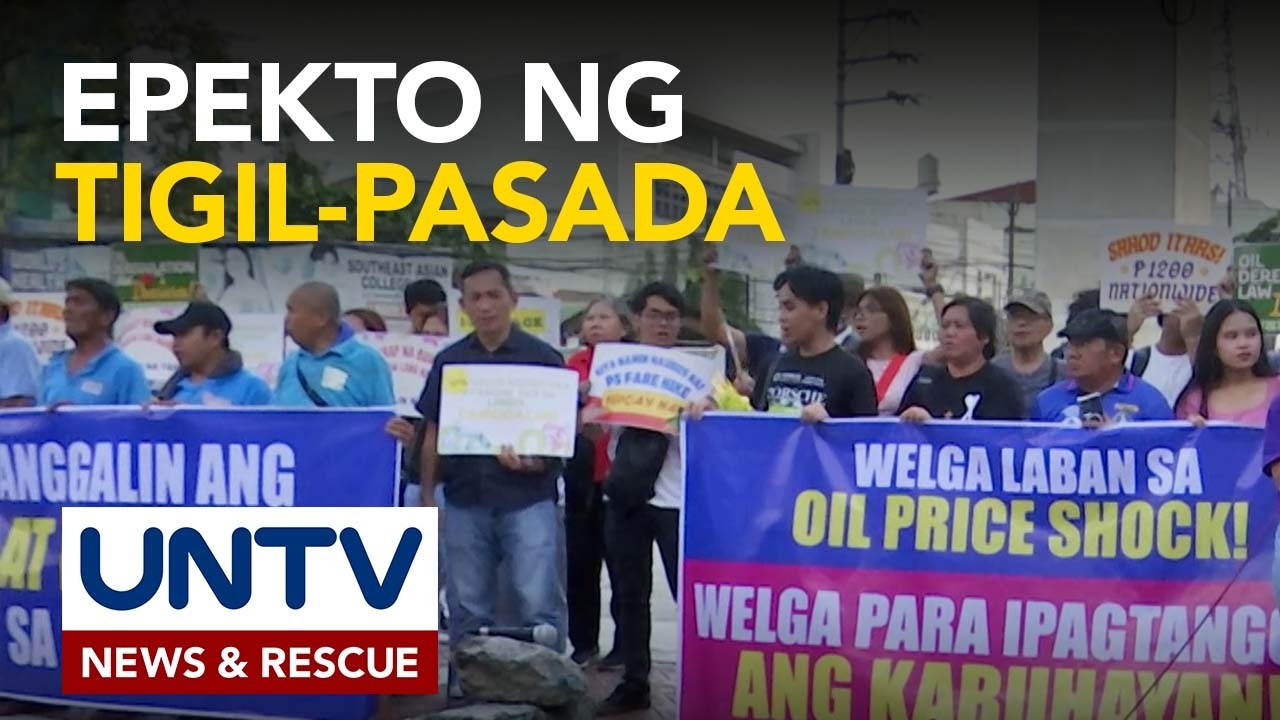 Ilang ruta sa bansa, naparalisa dahil sa transport strike – PISTON