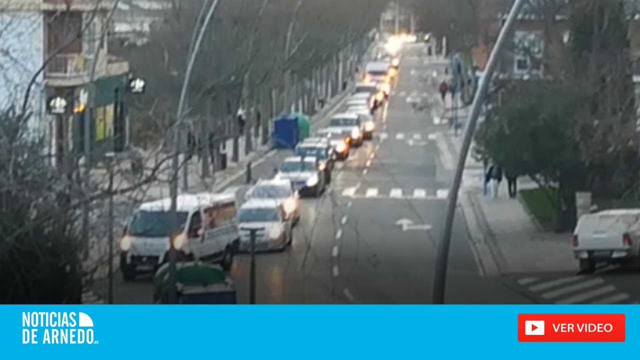 Nueva caravana de protesta del comercio y hostelería de Arnedo