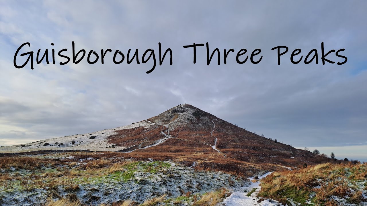 Nine Miles around the Guisborough Three Peaks. FROSTY! - December 2022