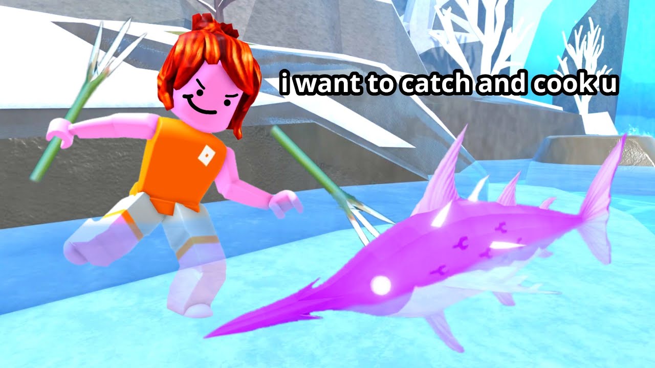 Roblox spear fishing…