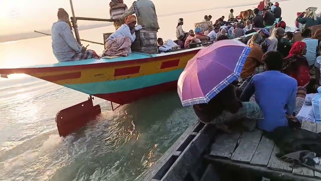 চরের মানুষগুলো যেভাবে নৌকা করে হাটে যায়। corer manus gula je vabe nouka kore hate jai. #chor