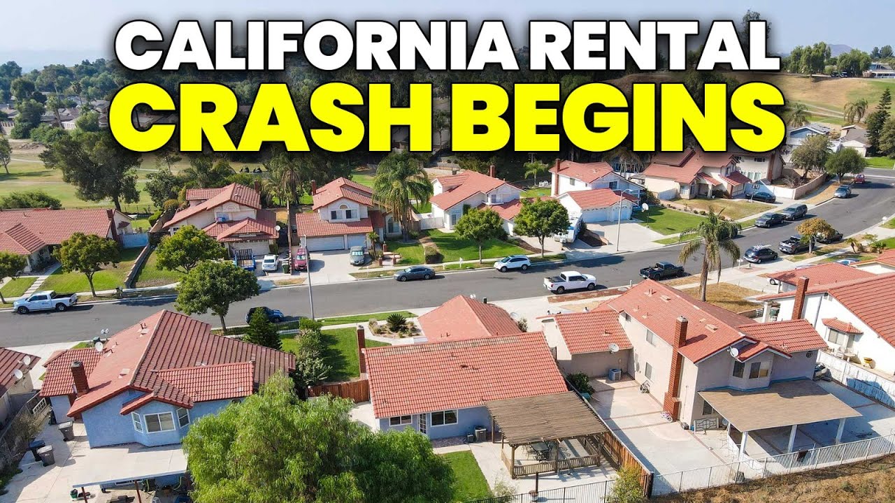 10 California Cities Where the Rental Market is Crashing Fast!