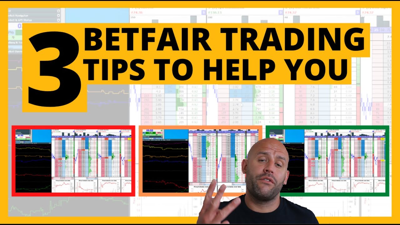 3 торговых совета на Betfair на экране | Как превратить убытки в прибыль