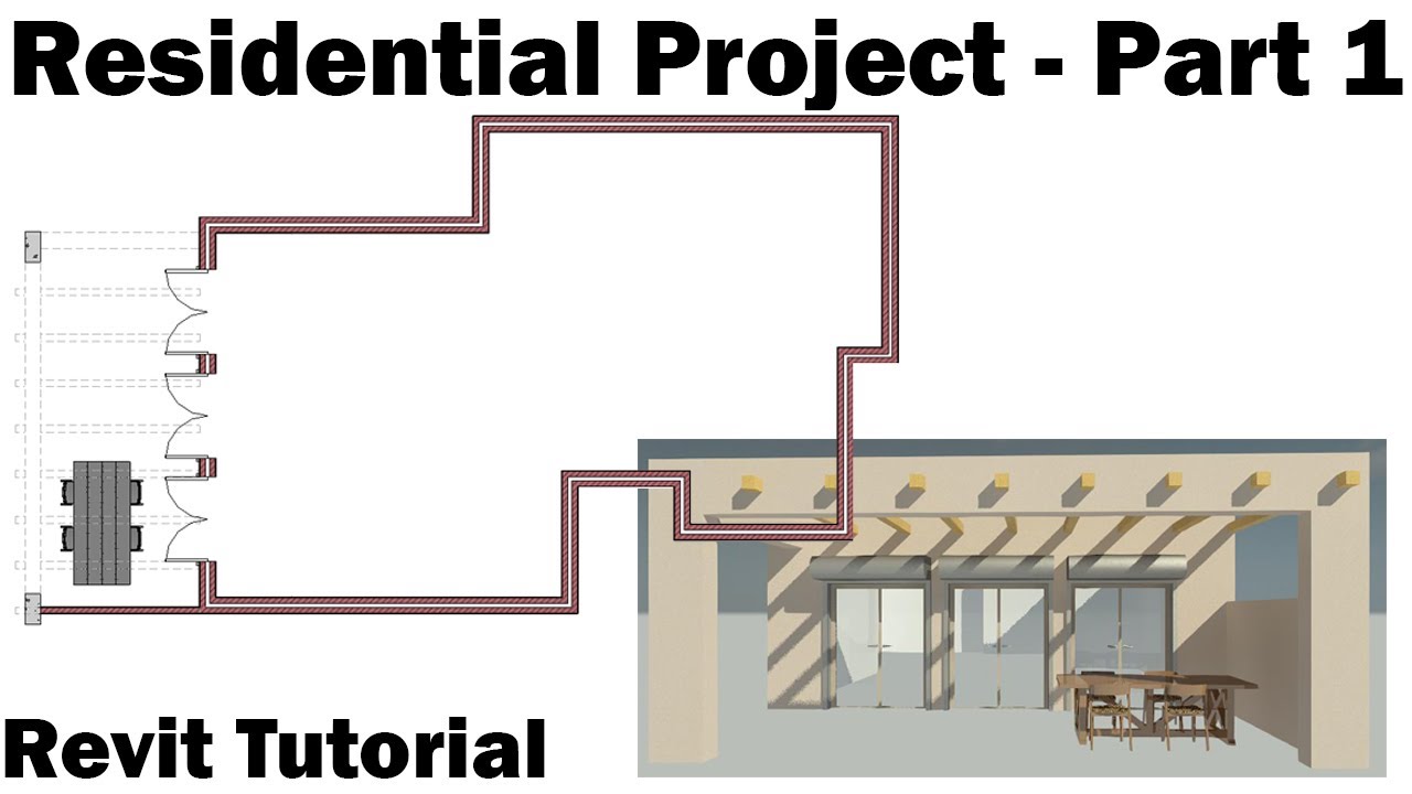 Revit Tutorial - Residential Project (Part 1)