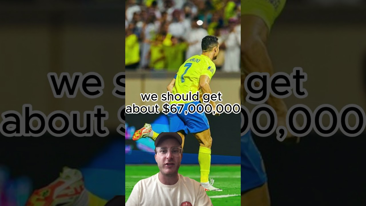 Cristiano Ronaldo makes this much PER GOAL 🤯 💰 #cristiano #ronaldo #cristianoronaldo #goal
