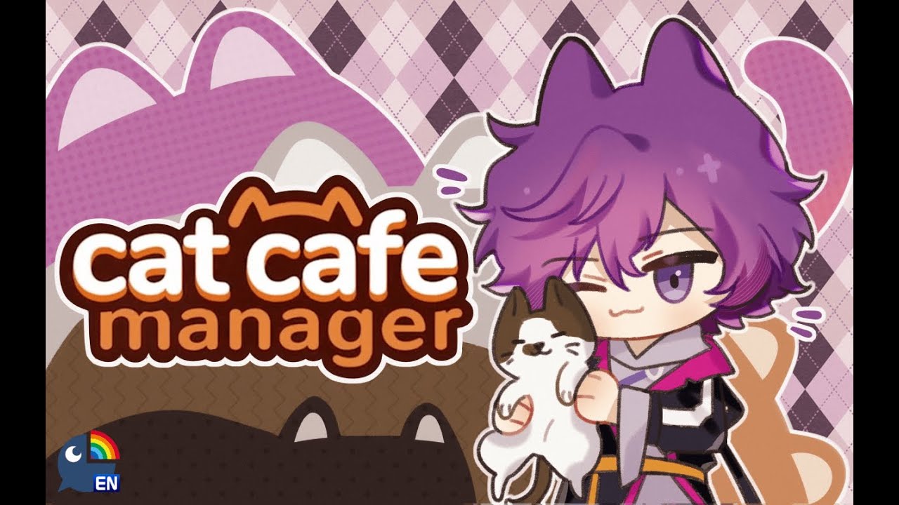 【CAT CAFE MANAGER】my life's dream in a game ; w ;【NIJISANJI EN | Uki Violeta】