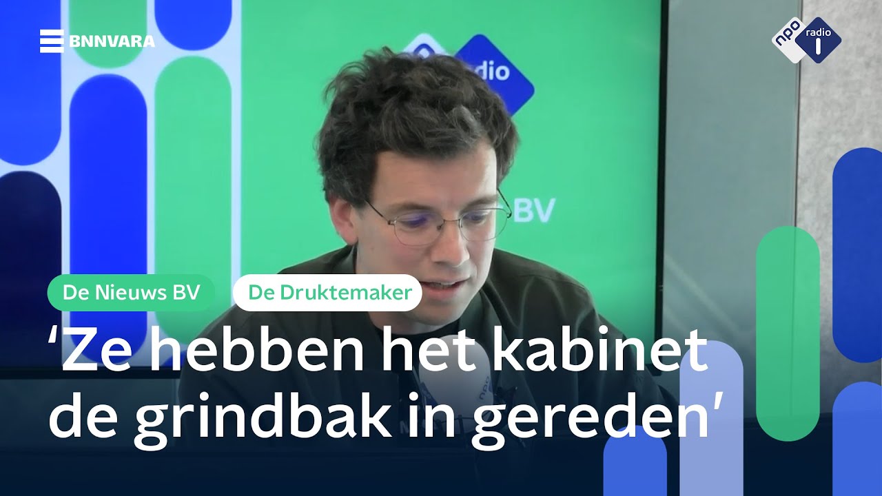&lsquo;De VVD is nog nauwelijks een politieke partij&rsquo; | De Druktemaker | NPO Radio 1