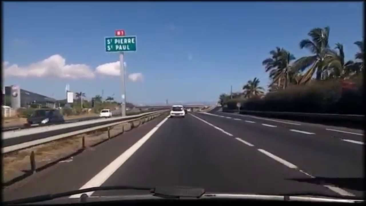 Ile de La Réunion - Boulevard Sud - Boulevard Lancastel - Route du Littoral - Route des Tamarins