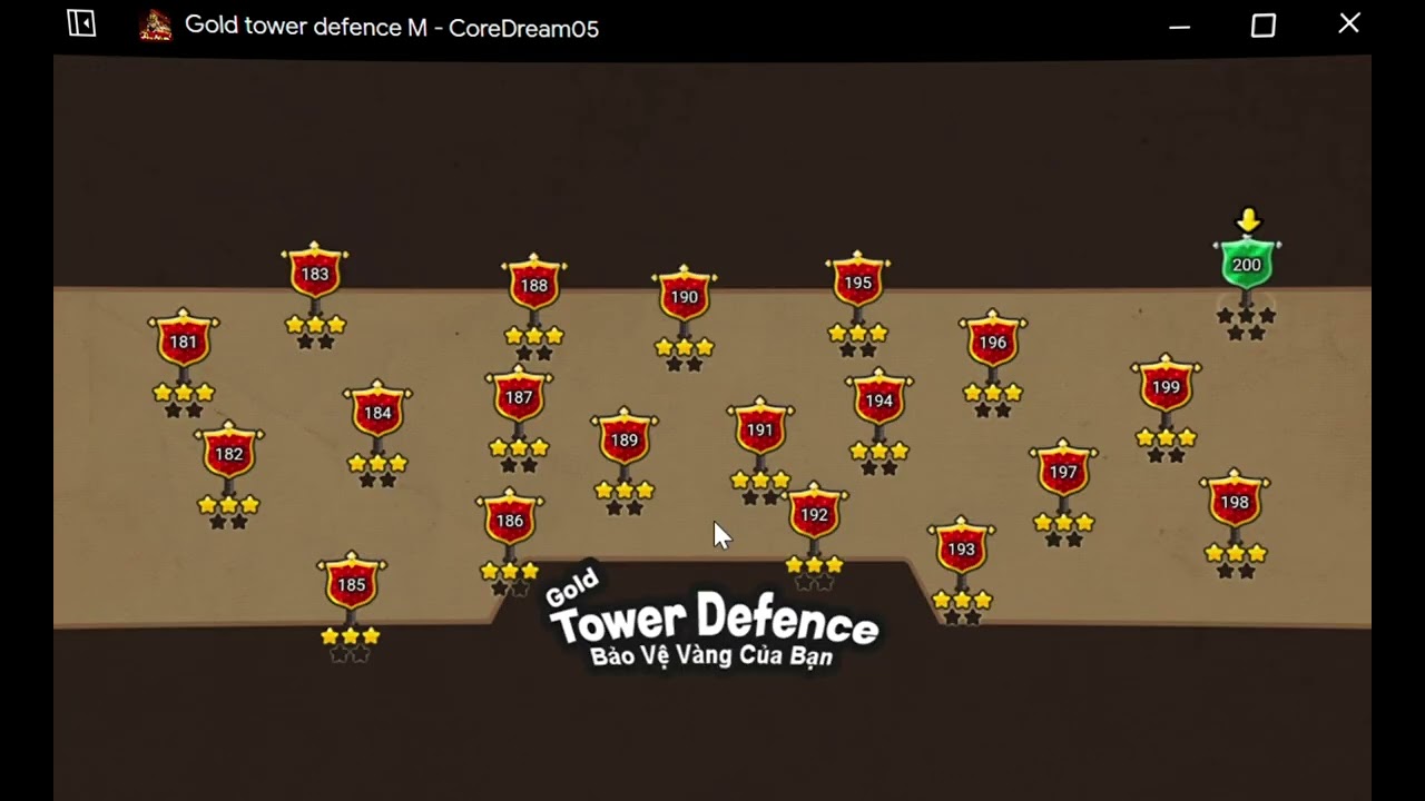 Show Acc Đời Đầu Của Game?? .|| Gold Tower Defence || Busidol TV || CoreDream