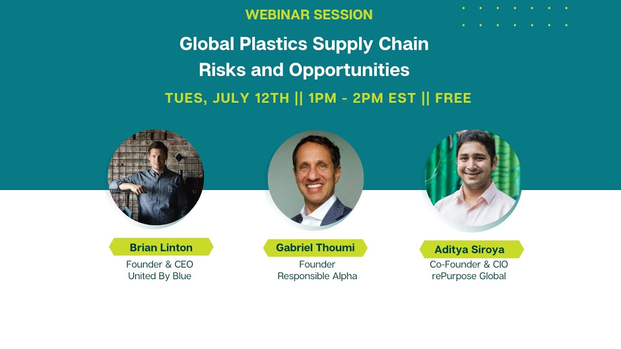Global Plastics Supply Chain &ndash; Risks & Opportunities Webinar
