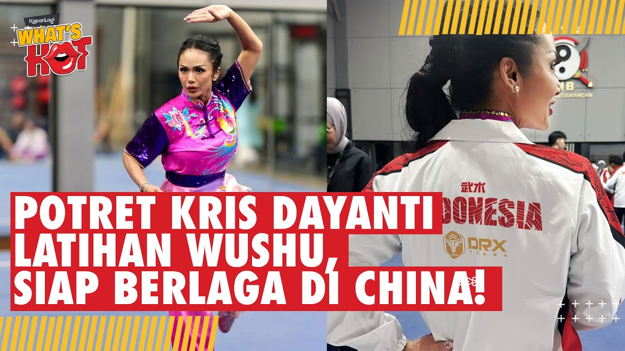 Krisdayanti Pamer Potret Latihan Sebelum Bertanding Wushu di Tiongkok