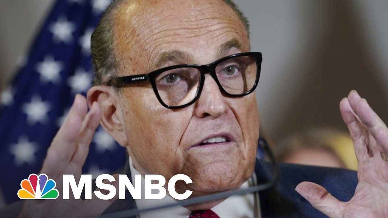 Will 'America's Crazy Uncle' Rudy Giuliani Flip On Trump? | The 11th Hour | MSNBC