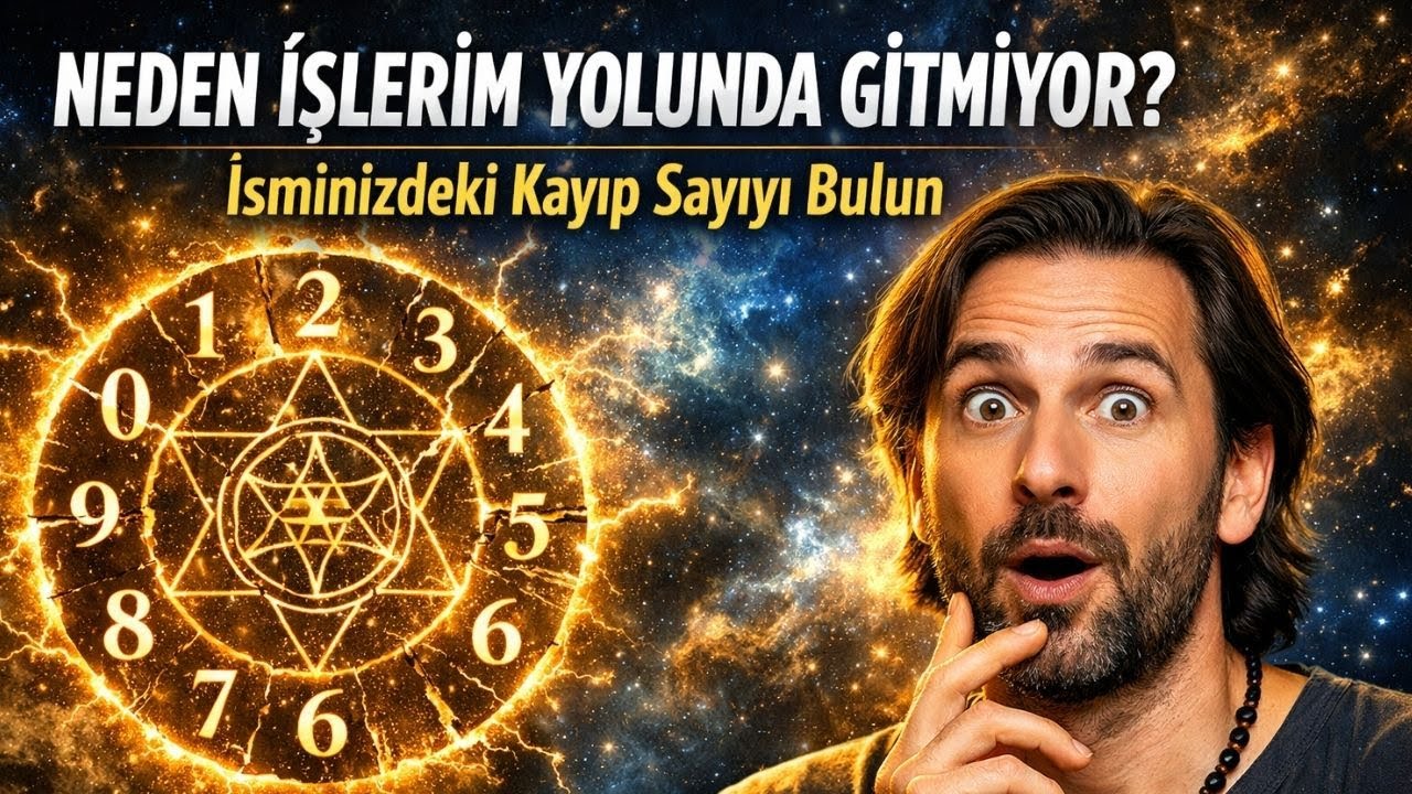 İsminizdeki 'Kayıp Sayı' Hayatınızı Nasıl Zorlaştırıyor? | Eksik Çakra Analizi