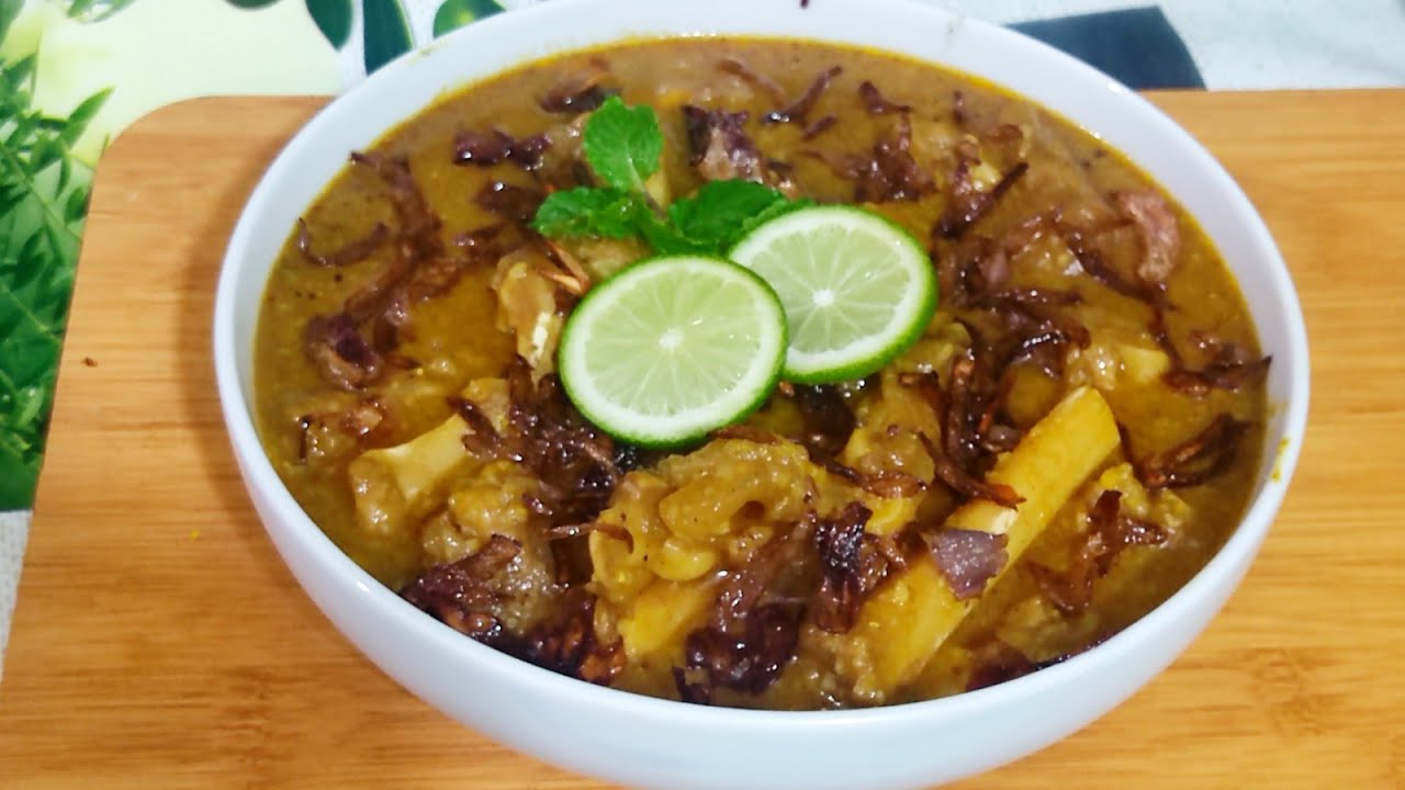 Yummy mutton paya Halim ।।একবার খেলে মুখে লেগে থাকবে খাসির পায়া দিয়ে হালিম  রেসিপি