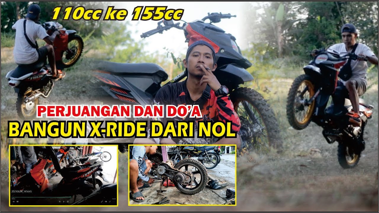 Review Matic Trail X-RIDE 155cc BIAYA dari Awal sampai Siap Trabas