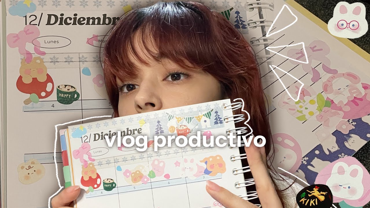 decorando mi agenda ♡ mini salidas | vlog productivo