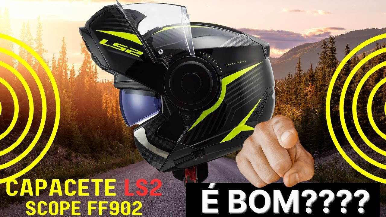 Capacete LS2 SCOPE articulado VALE A PENA?