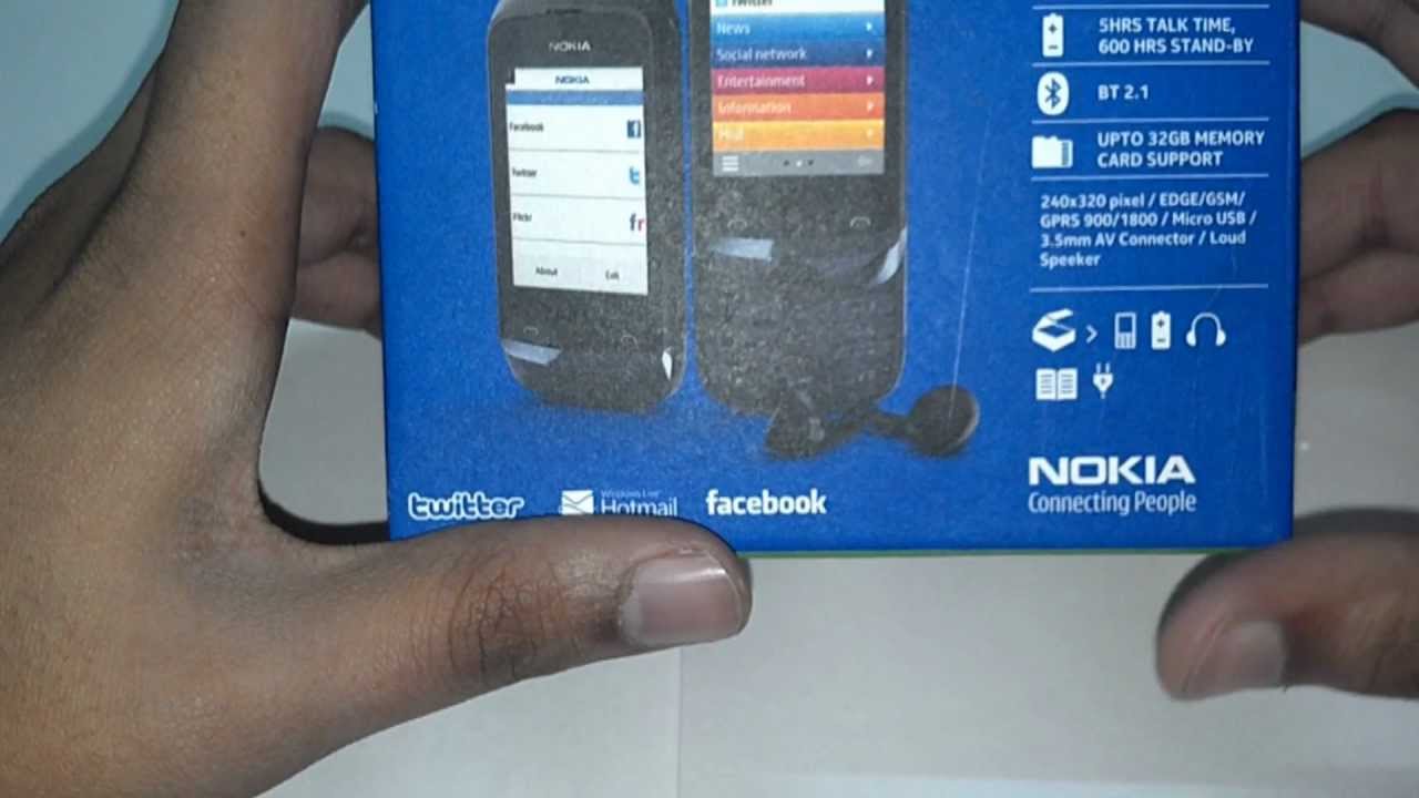 Nokia C2-02 Touch and Type - Unboxing and Quick Review