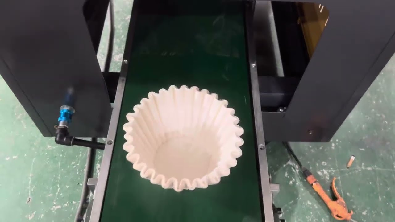 Compact Coffee Filter Paper Cup Making Machine for Small Business