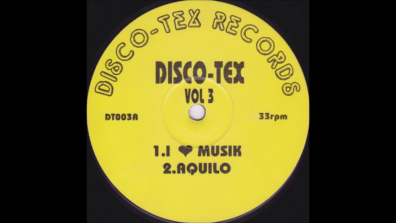 Disco-Tex - I ♥ Musik (1996)