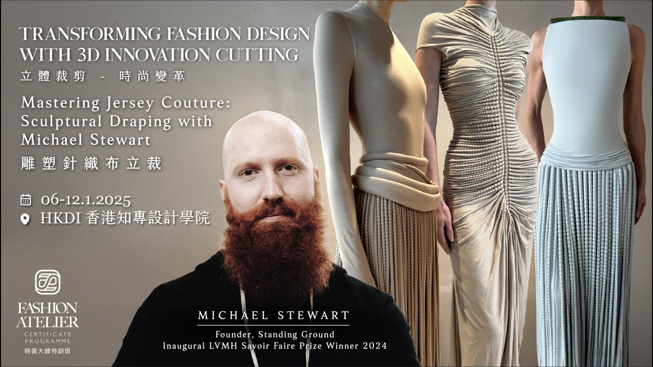 Mastering Sculptural Draping with Michael Stewart
