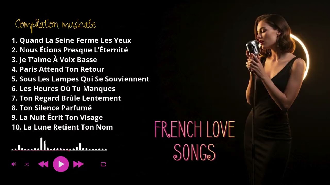 French Jazz Love Songs 🎷 Smooth Parisian Romance Lounge Music