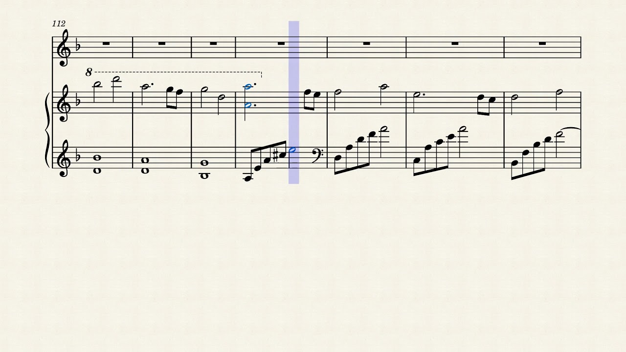 Kamado Tanjiro no Uta (for Violin and Piano)