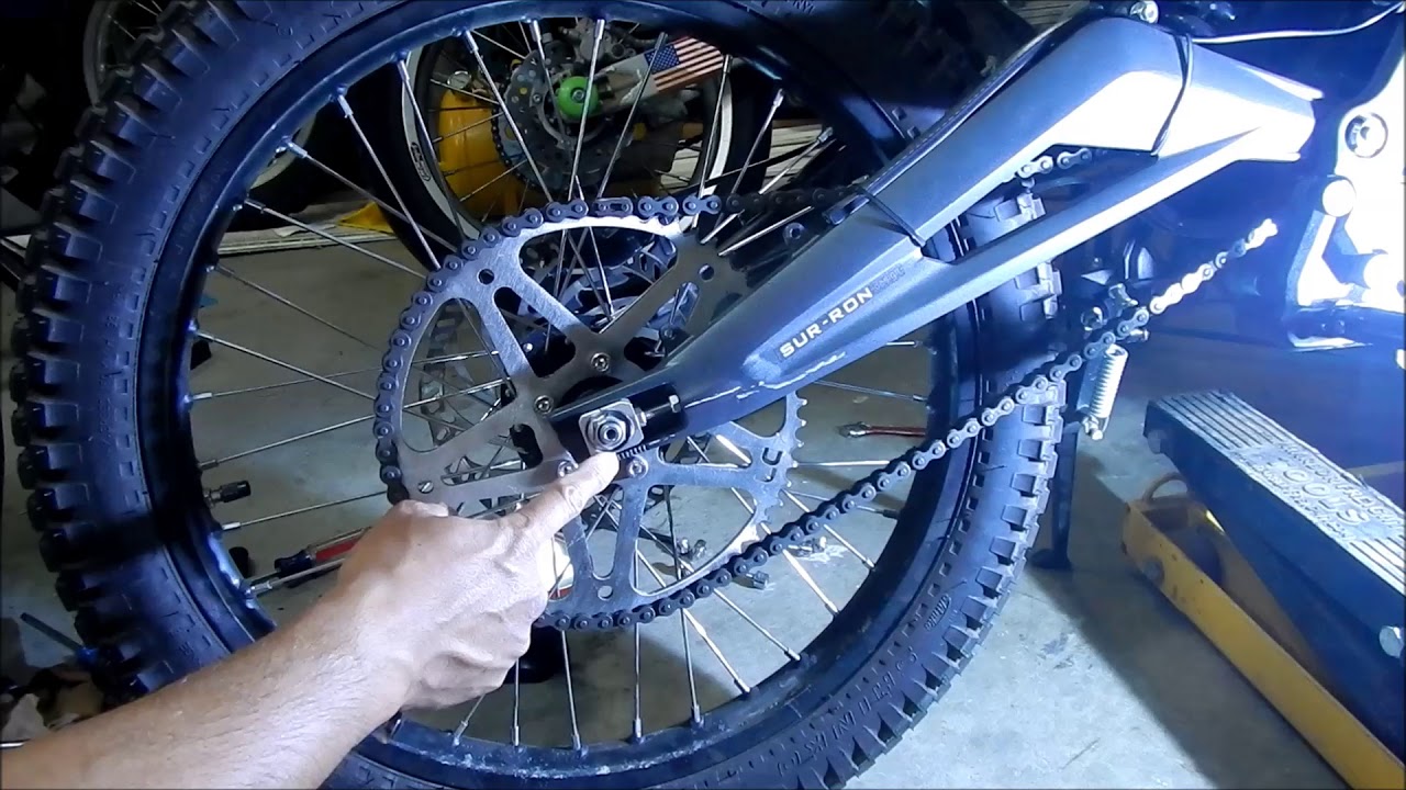 How To: Adjust Chain Slack + Align Rear Wheel on Sur Ron Light Bee