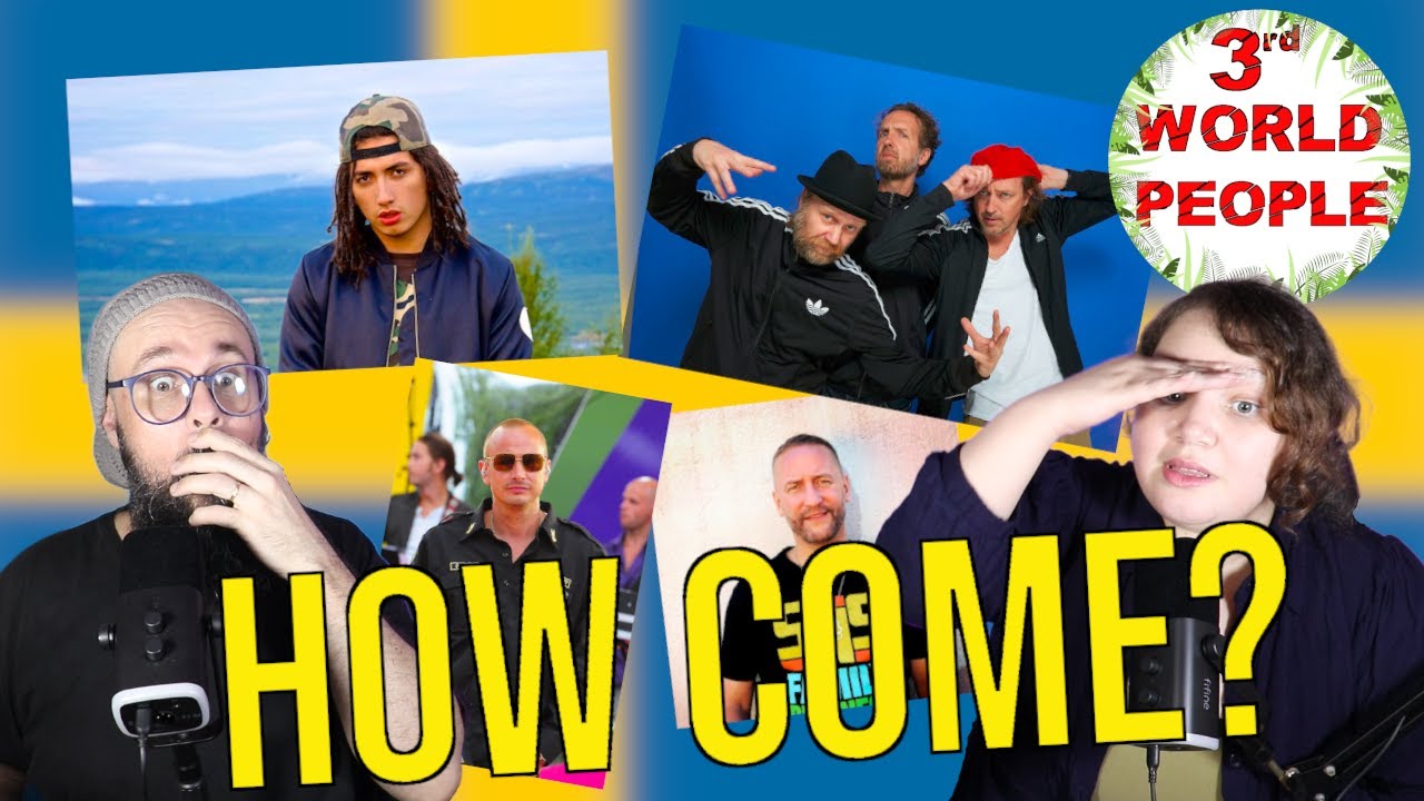 3rd WORLD PEOPLE REACT: EVOLUTION OF SWEDISH RAP 1980-2021 | SWEDEN REACTION