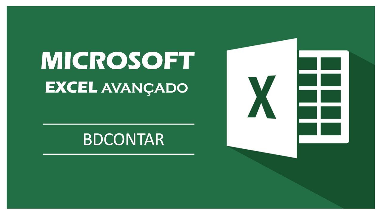 Trabalhando com fun&ccedil;&otilde;es de banco de dados (=BDCONTAR) no #Excel.
