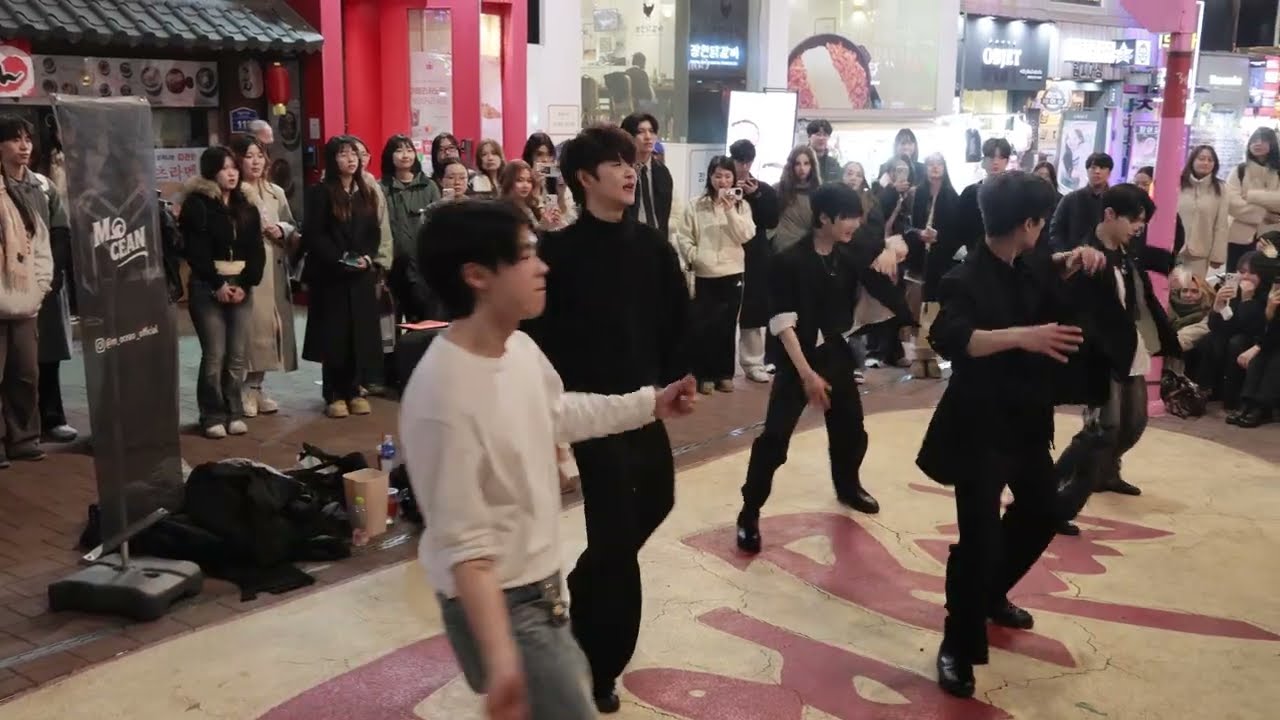 KPOP&JHKTV 4k]Mocean in hongdae kpopdance#GO!CORTIS#모션 찬욱홍대케이팝댄스#고!