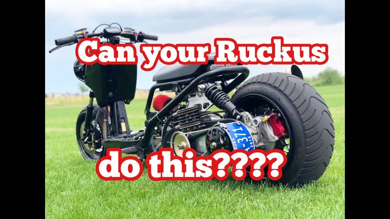 Ruckus Rear disk brakes