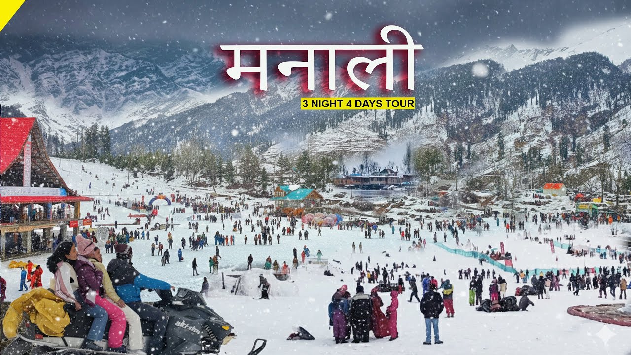 Places To Visit in Manali | Manali Snowfall | Manali tour package | Manali winter