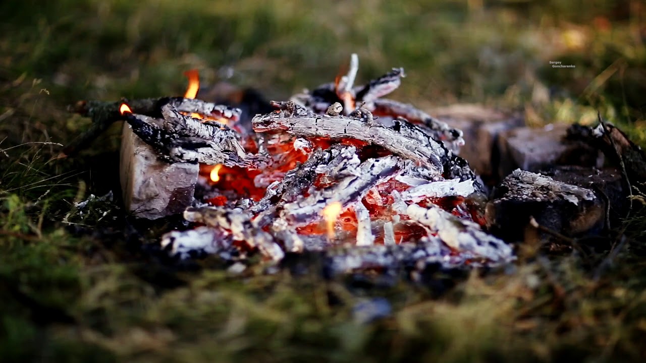 Самое длинное и красивое видео на Youtube! Костер и его звуки! The longest and most beautiful video