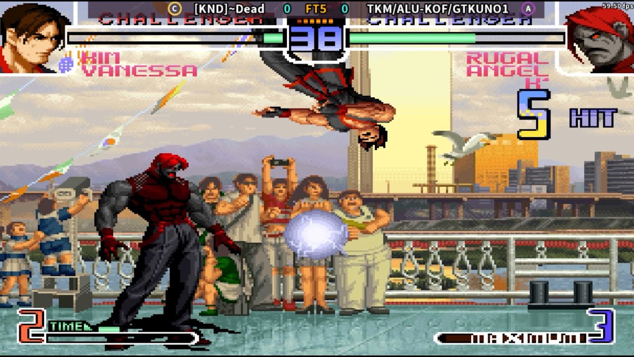 KOF 2002 - ASI SE JUEGA CON RUGAL (MASTER KUNO) 👉 BUG + INFINITO 😱