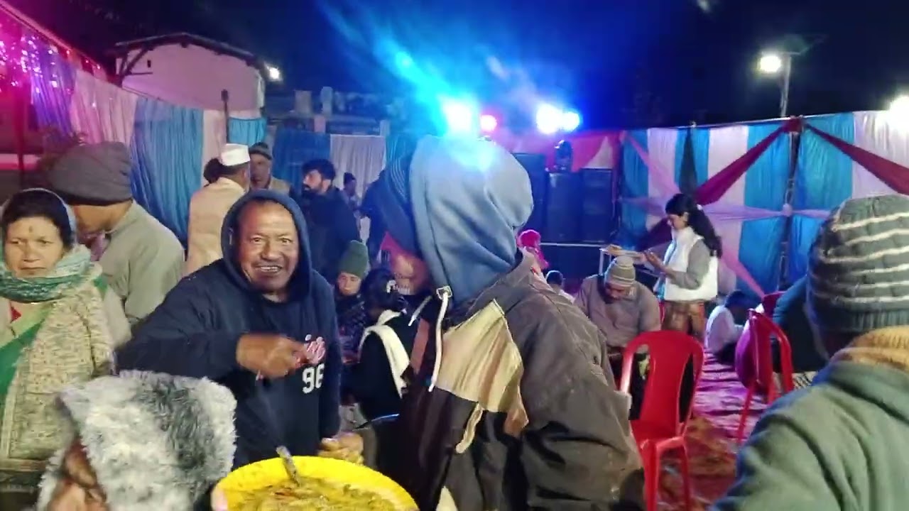आज दिनांक 20 02 2026 राहुल घाटी  ग्राम पंचायत जाख दलानी में शादीसमारोह मनोजपरिहार की