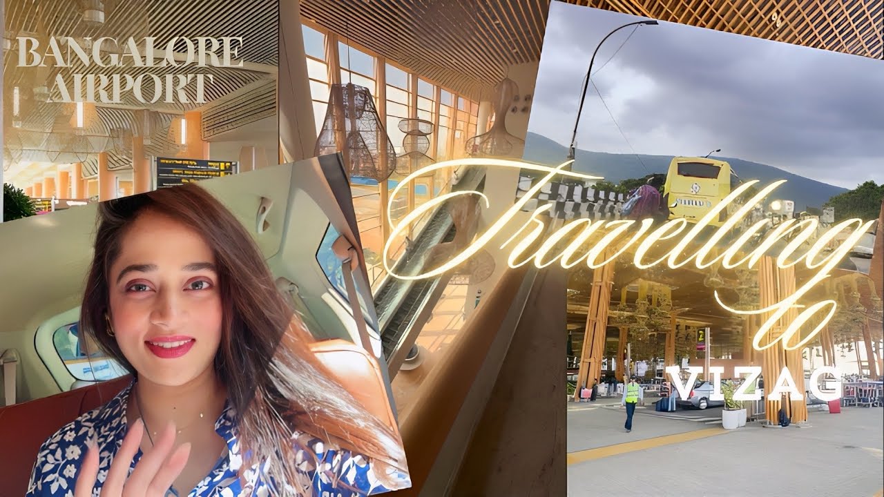 Bangalore Airport | Vizag | Rakhi Vlog