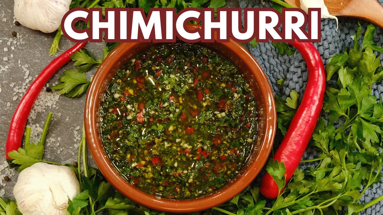 Como Fazer Chimichurri Caseiro | Receita Argentina Fácil