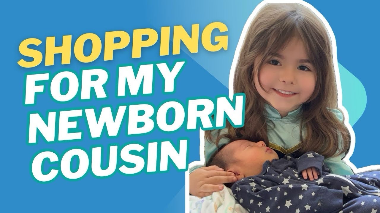 Maddie Shops for Newborn Cousin + Meets Him for the very FIRST time!