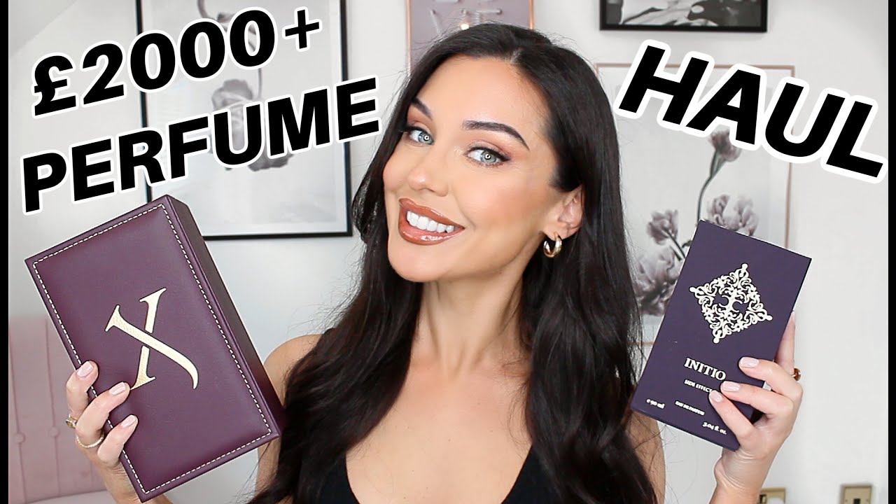 &pound;2000+ LUXURY PERFUME HAUL & UNBOXING 2021 | XERJOFF, AMOUAGE, INITIO ETC | KatesBeautyStation