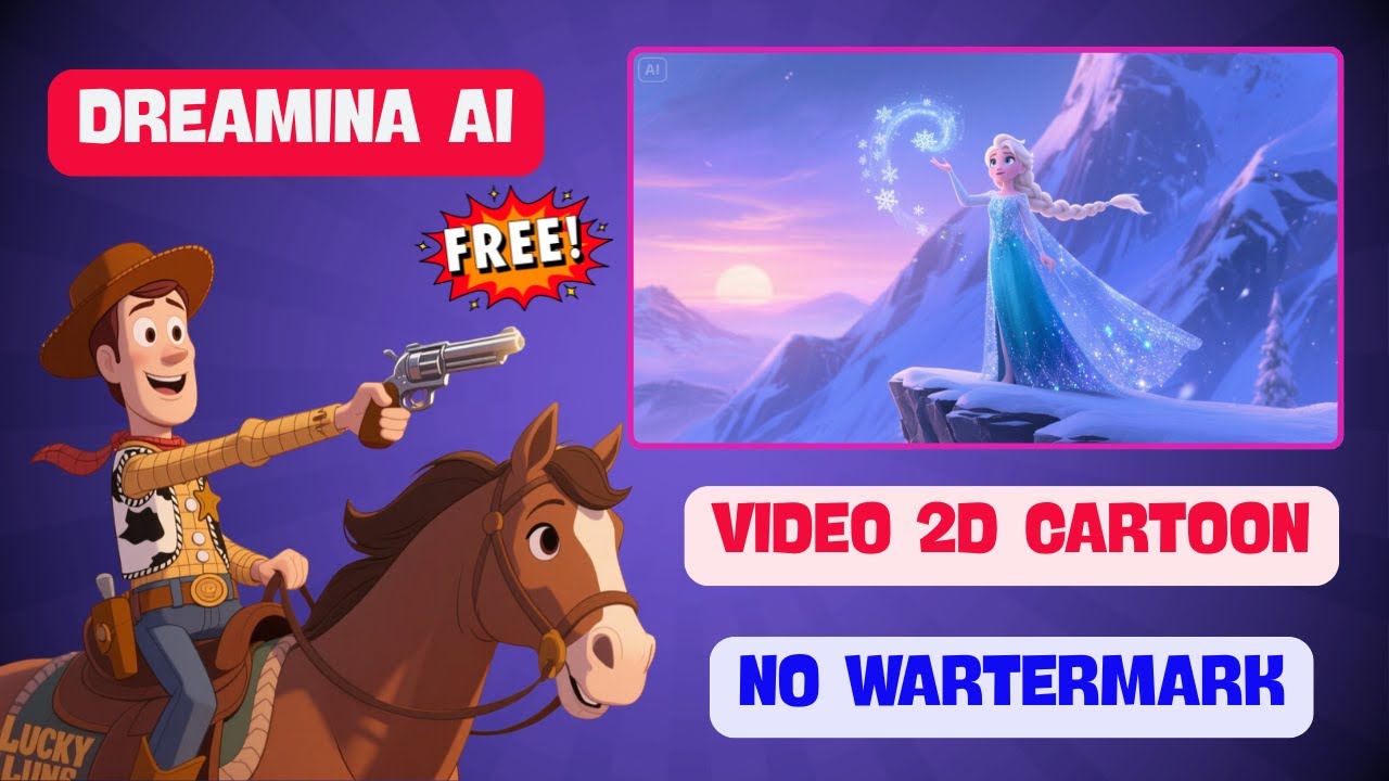 Dreamina AI Explained! 🚀 The Best Free AI Cartoon Video Generator 2025
