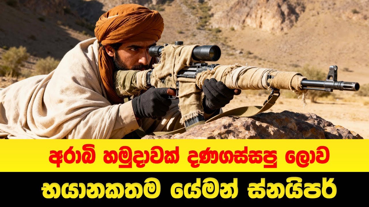 අරාබි හමුදාවක් දණගස්සපු ලොව භයානකතම යේමන් ස්නයිපර් | Sinhala Moviecaps | Sinhala Movie Review
