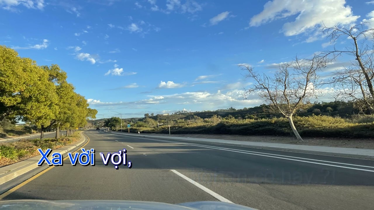 Xin một ngày mai có nhau ( Karaoke ) tone nam ( E ) Nhật Nguyễn - San diego