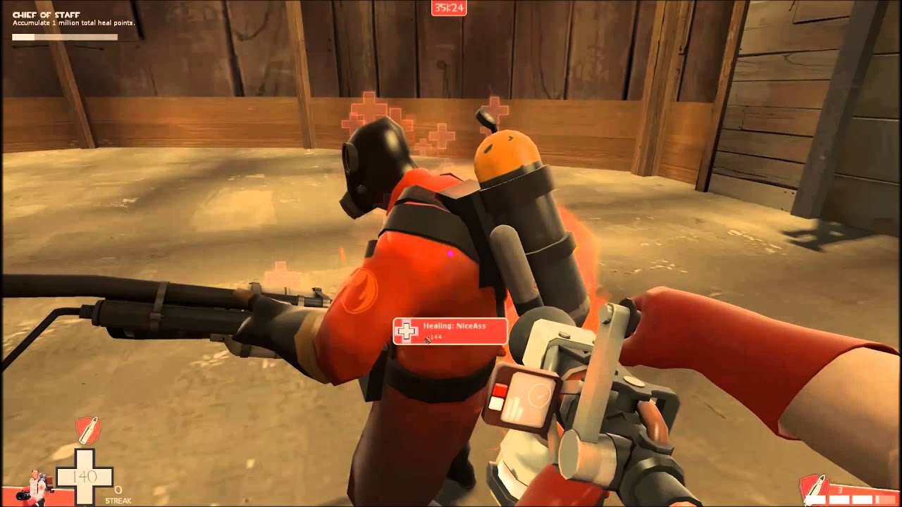 Vaccinator Killstreak with Mean Green Shean