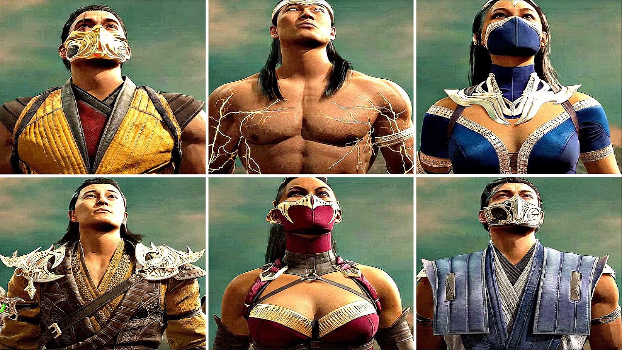 Mortal Kombat 1 - Ending The Game With Every Character (All Different Scenarios & Story Endings)