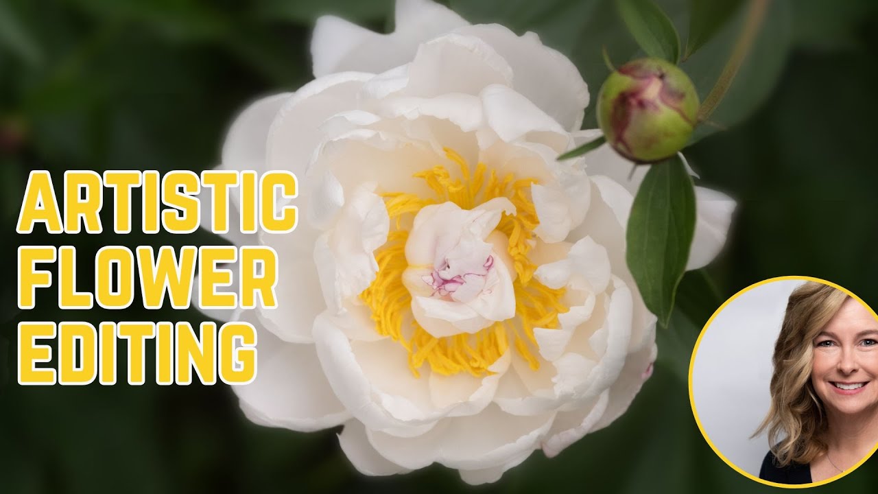 FLOWER EDITING for a dreamy, painted look | Artistic Editing of Flowers|Lori Lankford Photography