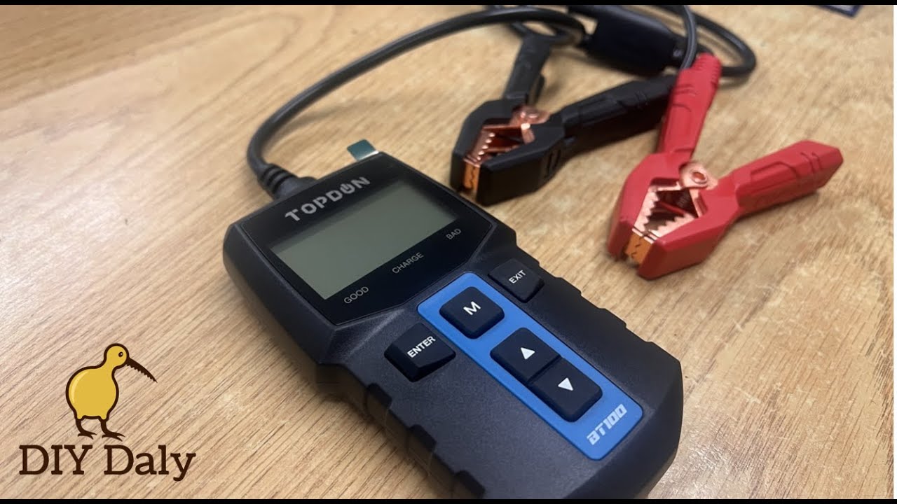 TOPDON BT100 Battery tester review