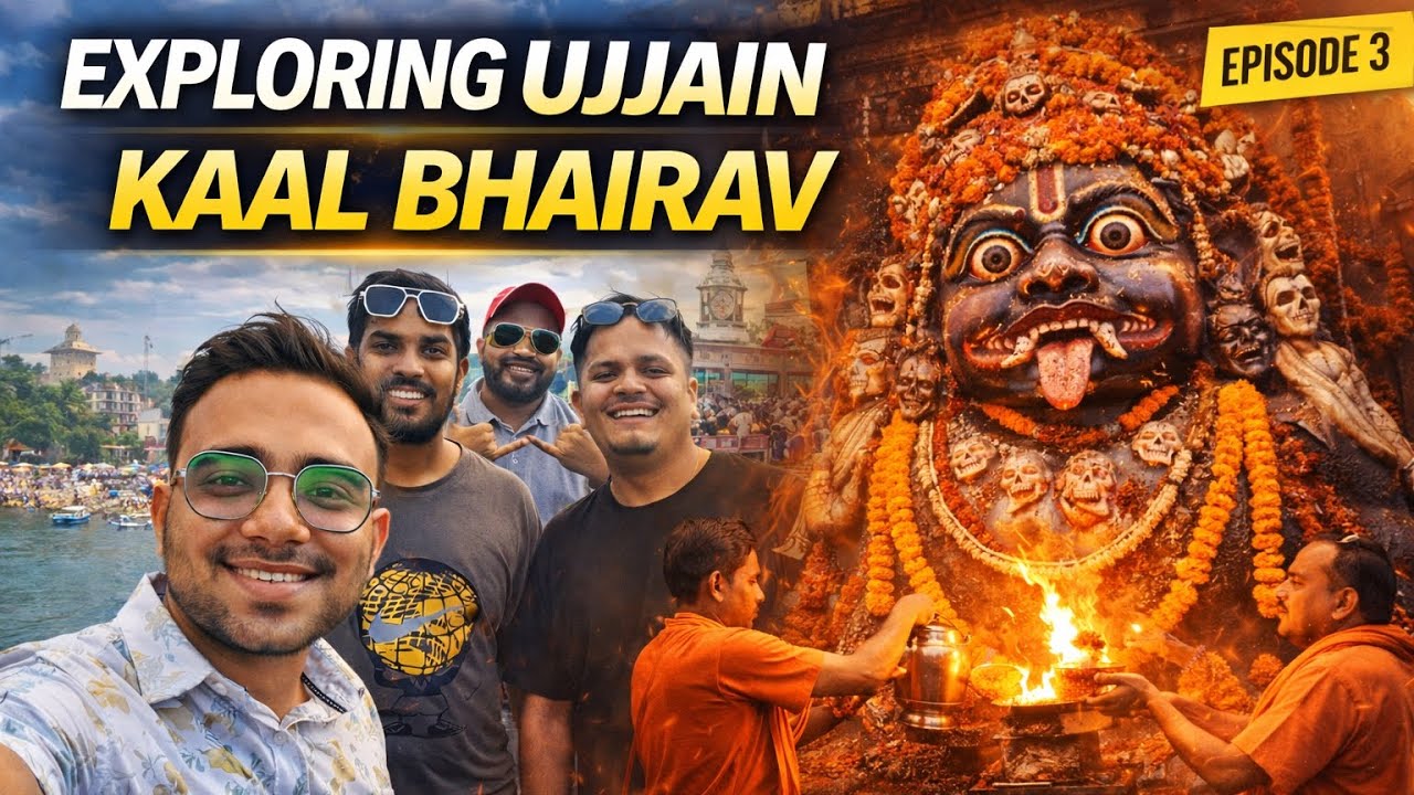 Exploring Ujjain | Kaal Bhairav & Triveni Ghat Darshan | Episode 3 #kaalbhairav #trivenighat #ujjain
